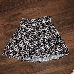 Charlotte Russe Floral Skirt